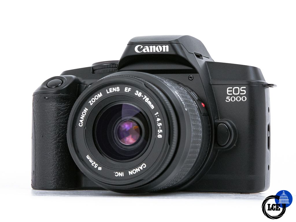 Canon EOS 5000 + 38-76mm 