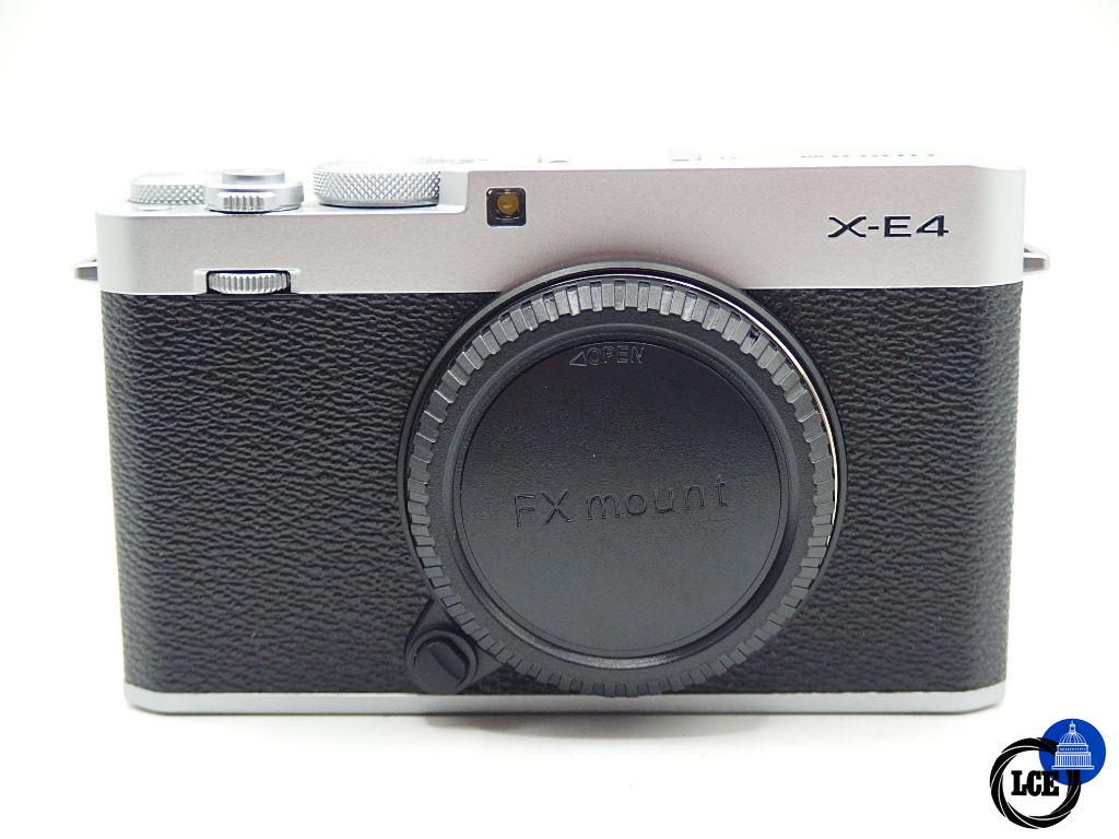 FujiFilm X-E4 Silver body