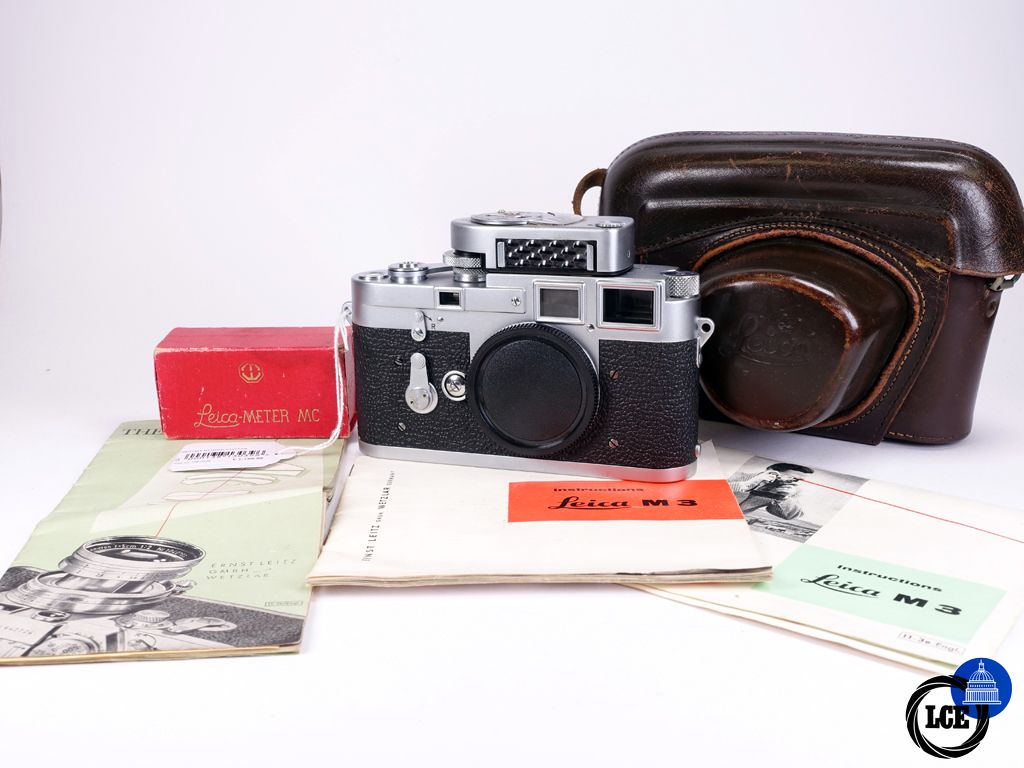 Leica M3 Double stroke early + accessories 