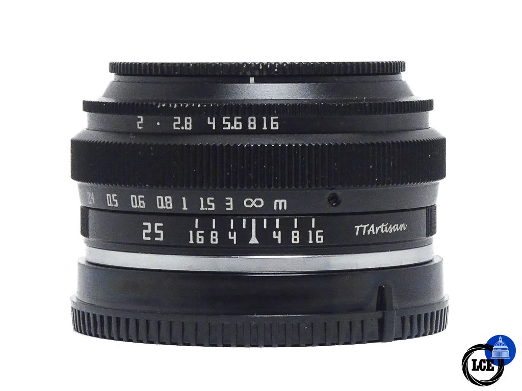 TTArtisan 25mm f2 Sony E Mount
