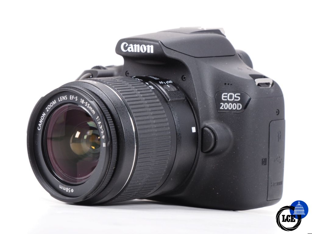 Canon 2000D & 18-55mm
