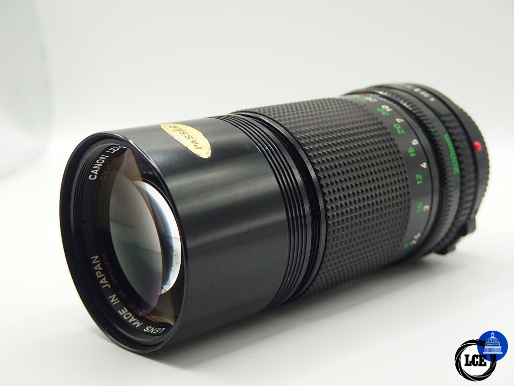 Canon FD 200mm F4