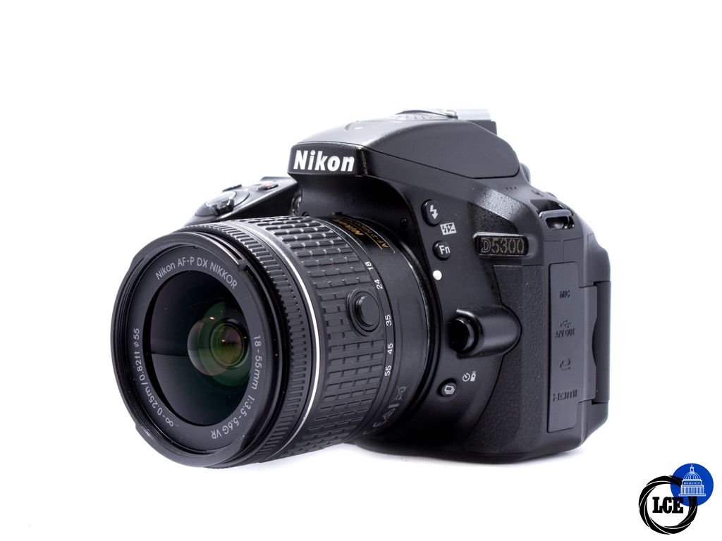 Nikon D5300 + AF-P 18-55mm f3.5-5.6G VR DX
