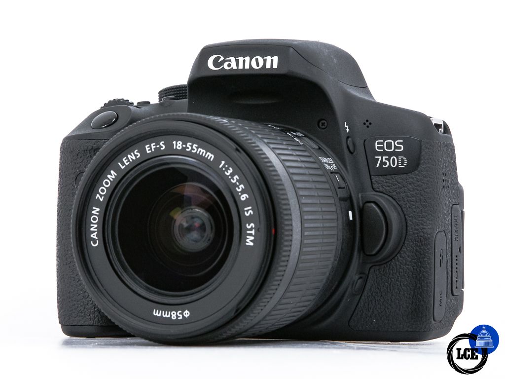 Canon EOS 750D + 18-55mm IS STM **1.5k Shutter Count**