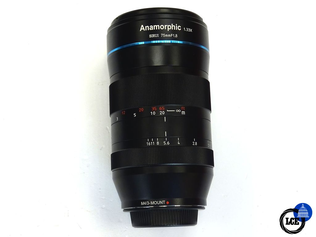 Sirui 75mm f1.8 anamorphic MFT *BOX*
