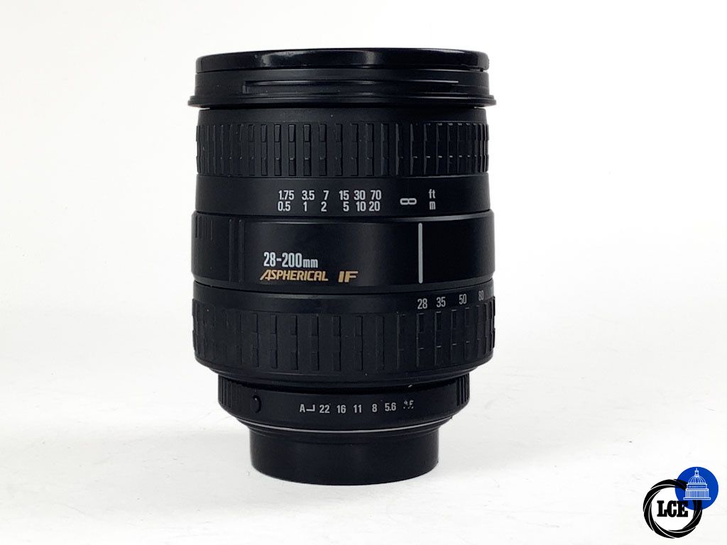 Sigma 28-200mm F3.5-5.6 Aspherical IF- Pentax Fit