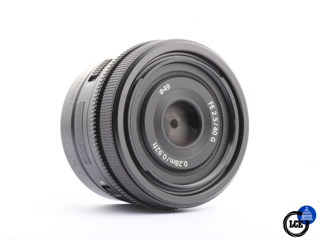 Sony FE 40mm f/2.5 G | 10115105