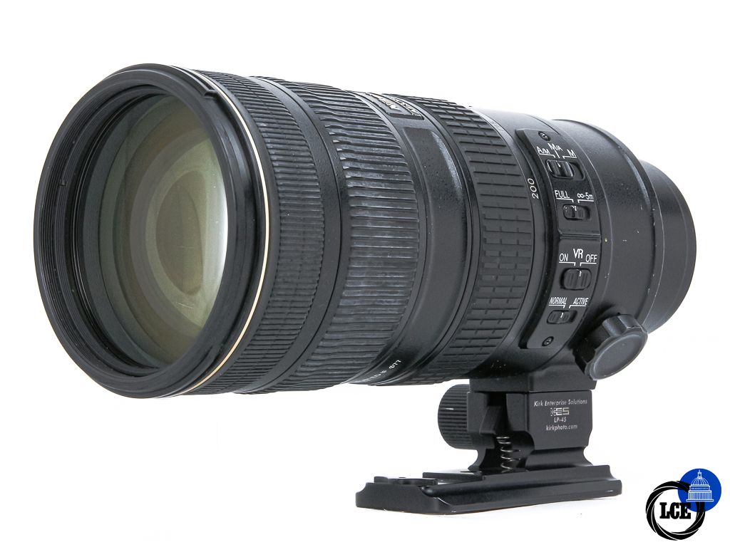 Nikon AF-S 70-200mm f2.8 G ED VR II