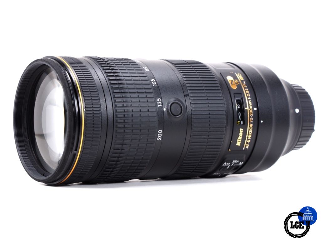 Nikon 70-200mm F2.8E FL ED VR