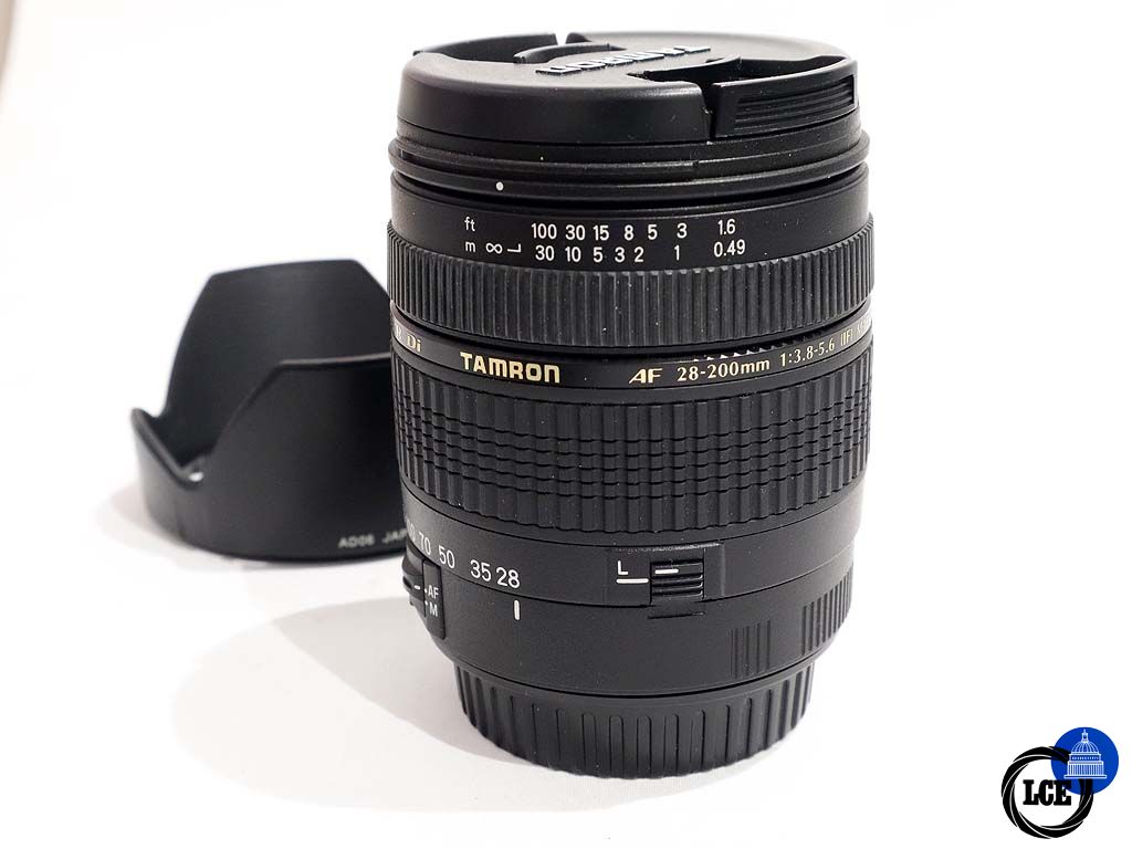 Tamron 28-200MM F.3.8-5.6 XR DI