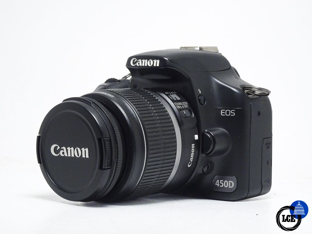 Canon EOS 450D + 18-55mm f3.5-5.6 IS