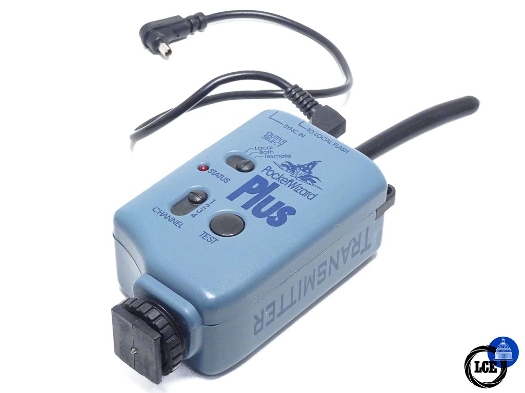 Pocket Wizard Plus 1tx + 1rx Elinchrom output