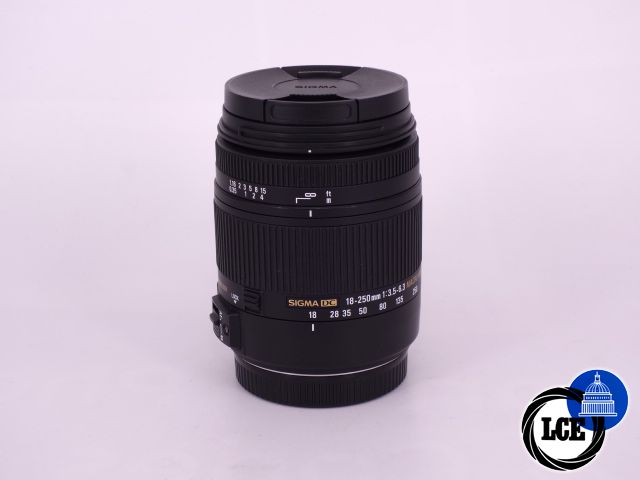 Sigma 18-250mm F3.5-5.6 DC OS HSM Macro Canon EF Mount