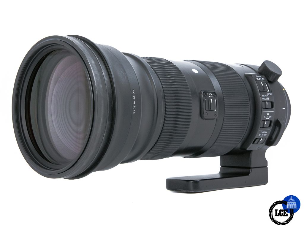Sigma 150-600mm f5-6.3 DG OS 'S' Canon EF Mount