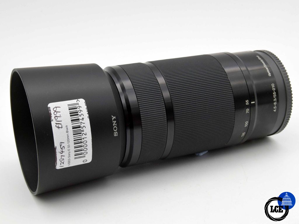Sony 55-210mm f/4.5-6.3 E mount (black)