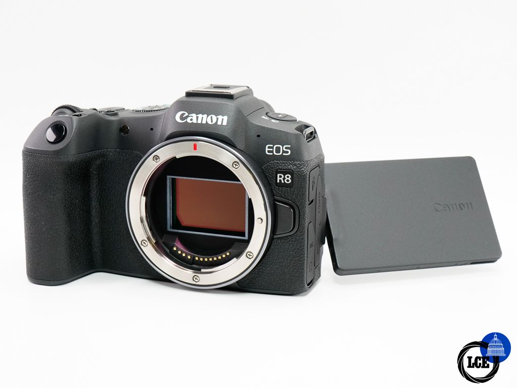 Canon EOS R8 Body * BOXED / SHUTTER COUNT ON 3K * 