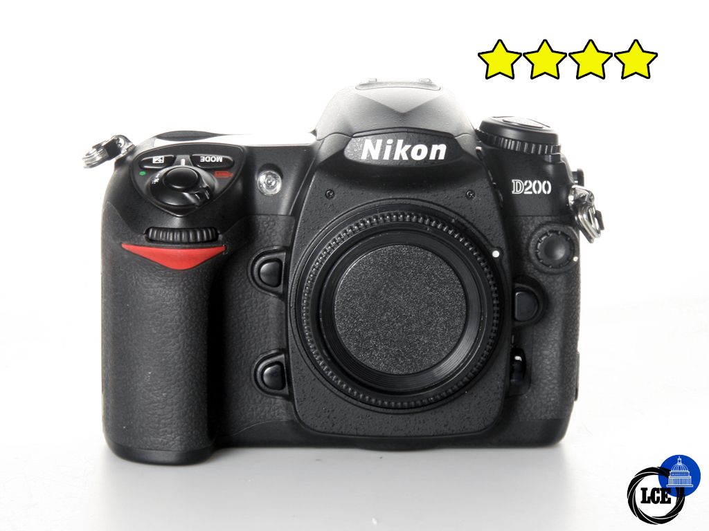 Nikon D200 Body (Very Low Shutter Count 3,579)