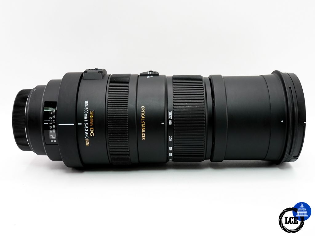 Sigma 150-500mm DG F5-6.3 APO HSM OS 