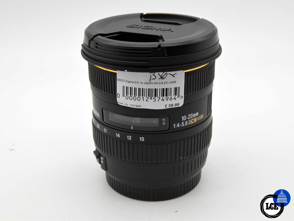 Sigma EX 10-20mm f/4-5.6 DC HSM Canon Fitting