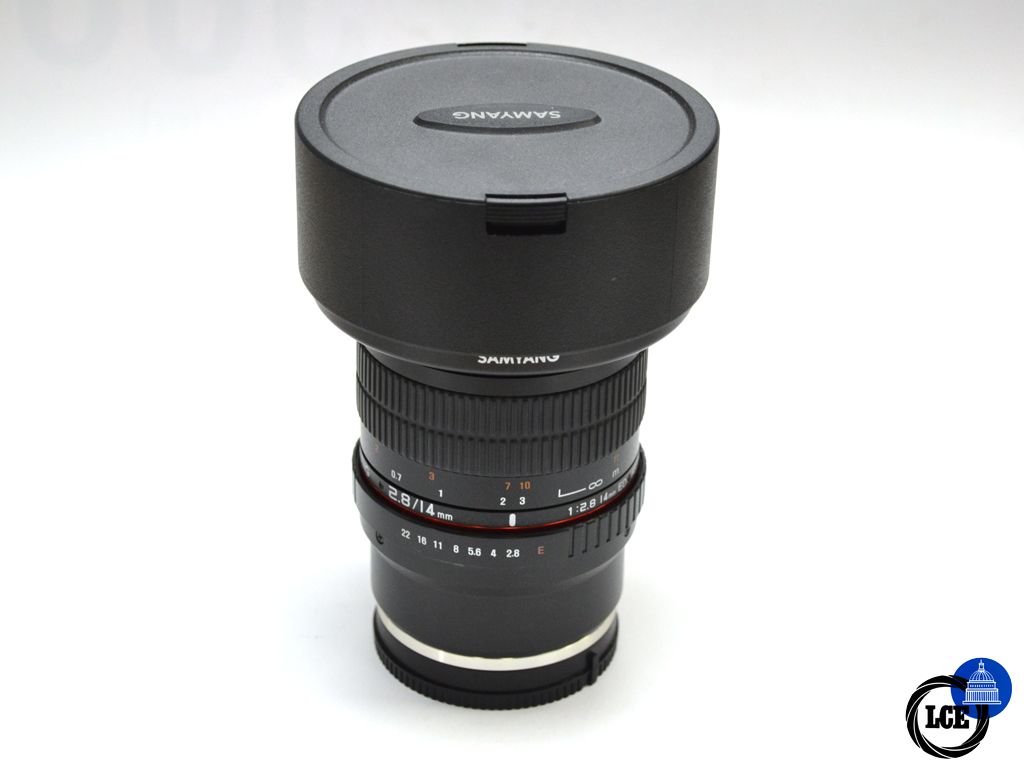 Samyang 14mm 2.8 ed as if usm - E mount