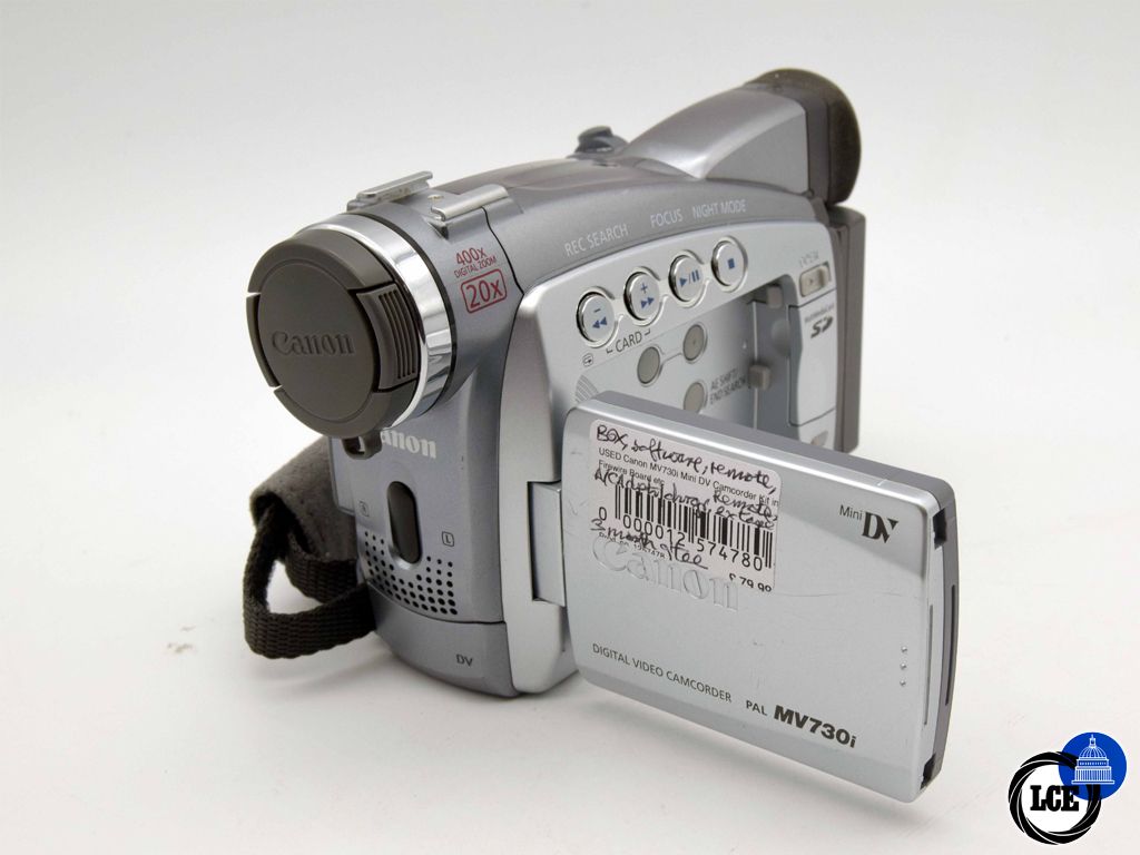 Canon MV730i Mini DV inc Firewire Board 