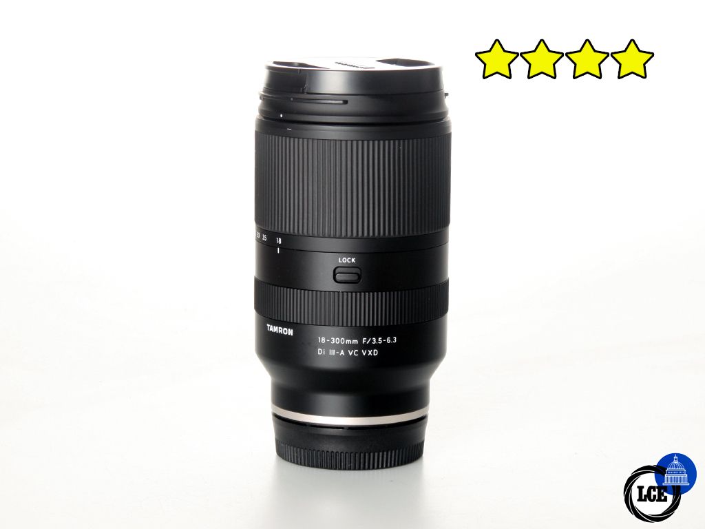 Tamron 18-300mm F/3.5-6.3 Di III-A VC VXD - Sony E fit (BOXED) with Hood