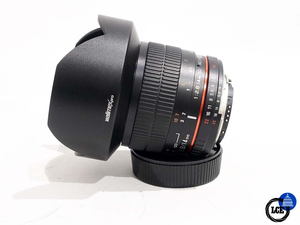 Miscellaneous Walimex Pro 14mm f2.8 ED Nikon MF