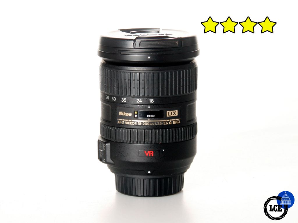 Nikon 18-200mm f3.5-5.6 G VR ED DX AF-S