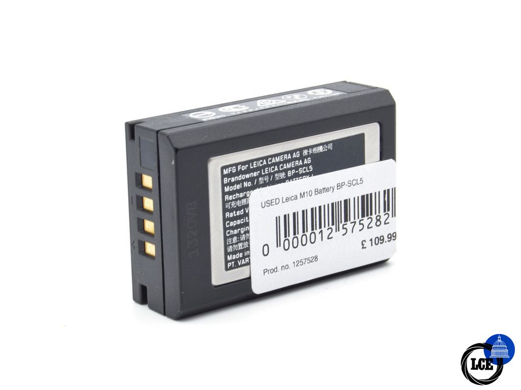 Leica M10 Battery BP-SCL5