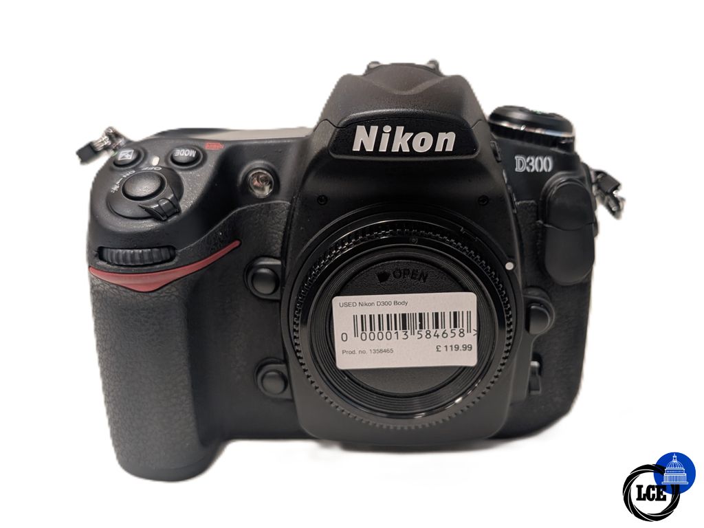 Nikon D300 Body - Low 6450 Shutter Count