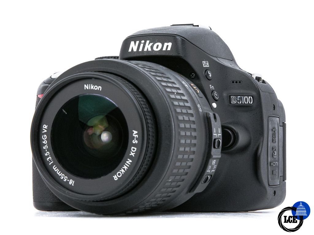 Nikon D5100 + 18-55mm VR **4.5k Shutter Count**