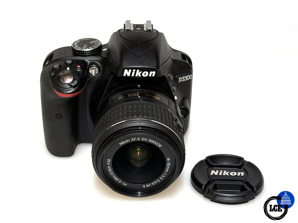 Nikon D3300 & 18-55mm AF-S VR DX II ( Very low shutter count ) 