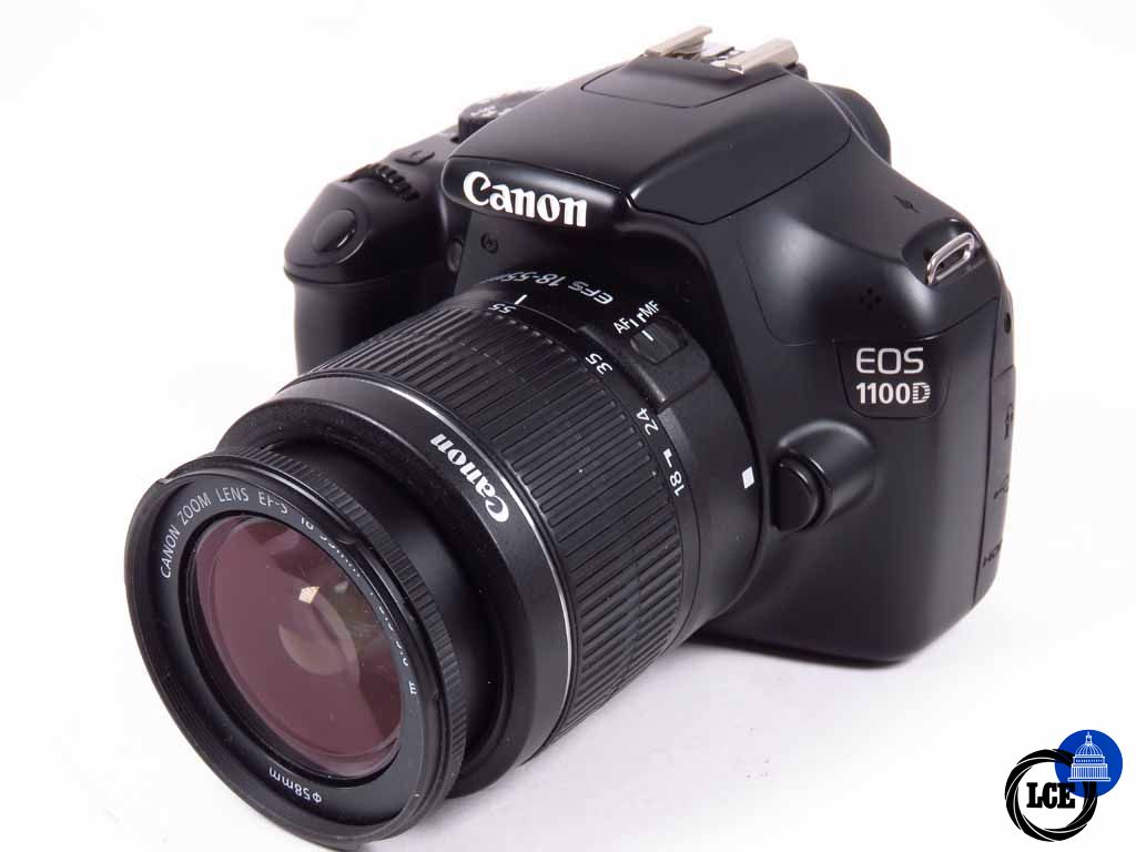 Canon EOS 1100D + 18-55mm 