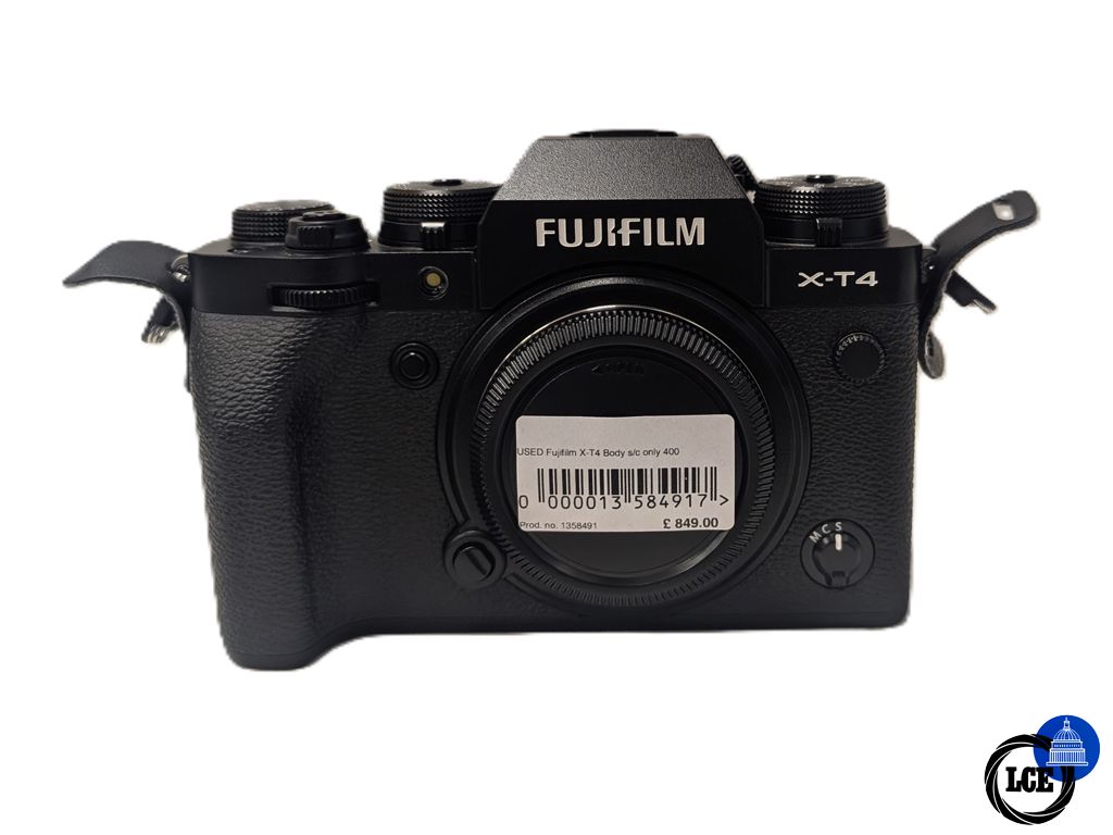 FujiFilm X-T4 Body - Low 400 Shutter Count!