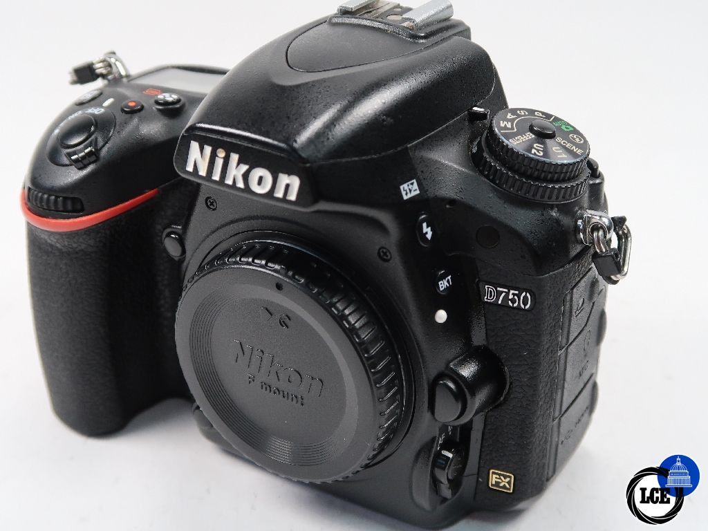 Nikon D750 Body shutter count less than 22k