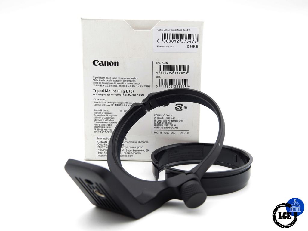 Canon Tripod Mount Ring E (B)