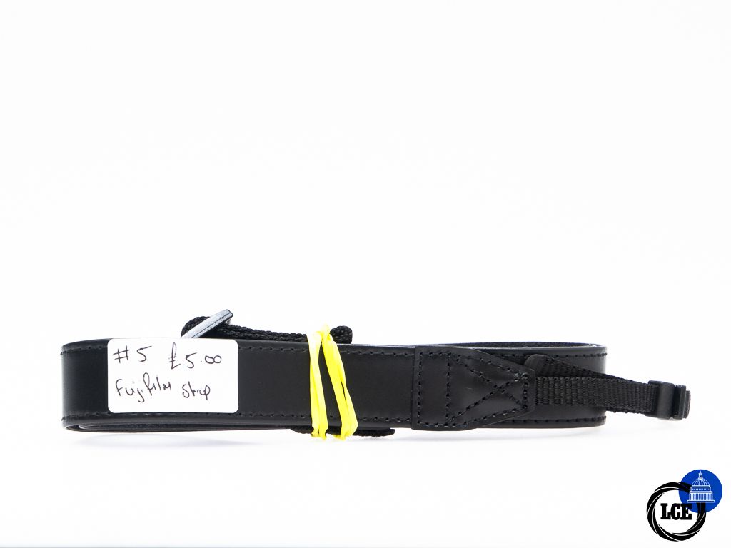 FujiFilm Leather Camera Strap - Black