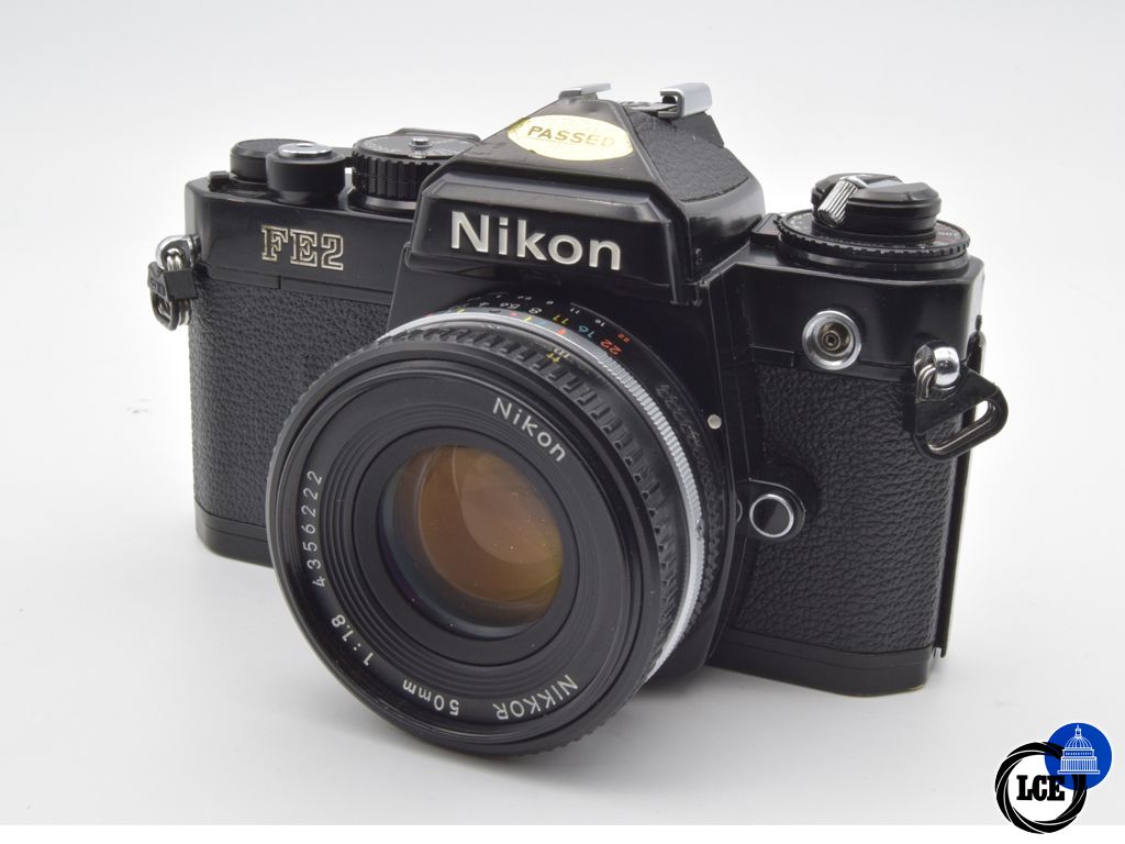 Nikon FE2 Black + 50mm f/1.8 
