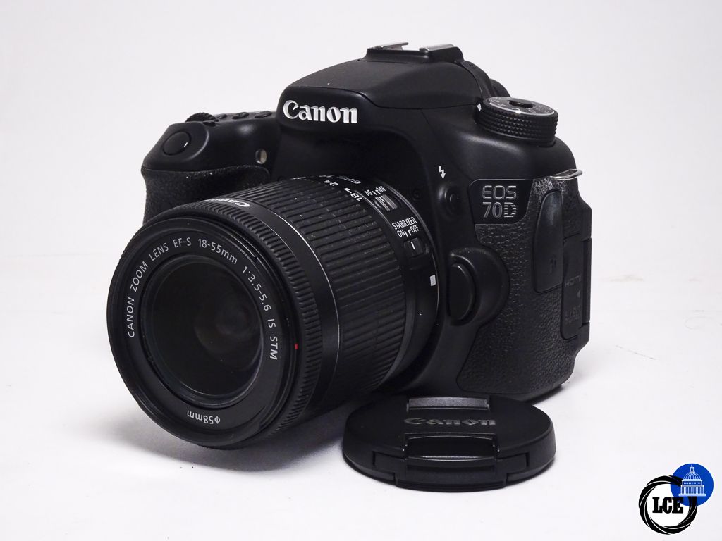 Canon EOS 70D + 18-55mm f3.5-5.6 IS STM