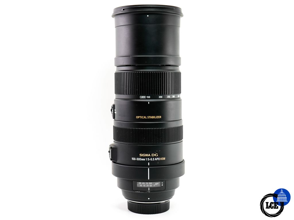 Sigma 150-500mm F5-6.3 APO HSM OS