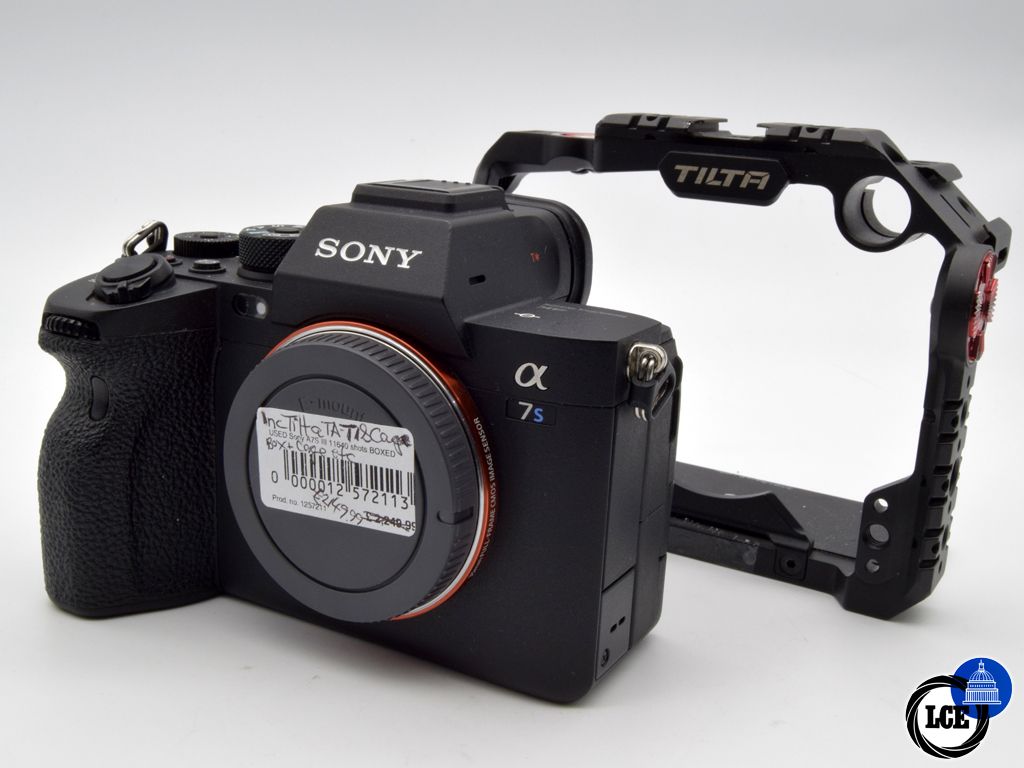 Sony A 7s Body (11,640 Shutter Actuations) + Tilta Cage 