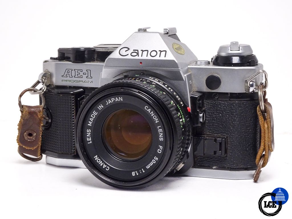 Canon AE-1 Program + FD 50mm f1.8 *fungus*