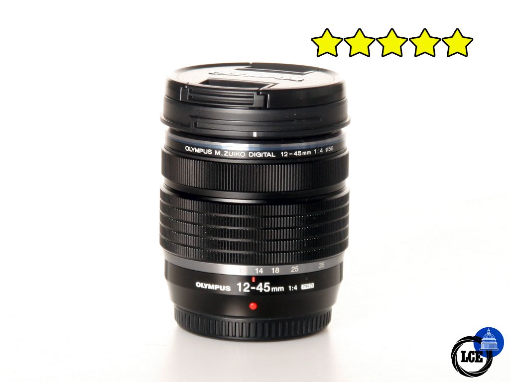 Olympus 12-45mm f4 PRO ED (with Hood) - Micro 4/3rds Fit