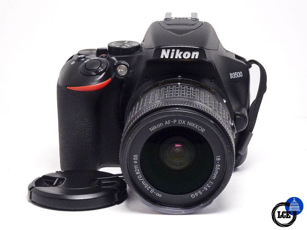 Nikon D3500 + 18-55mm f/3.5-5.6G DX AF-P