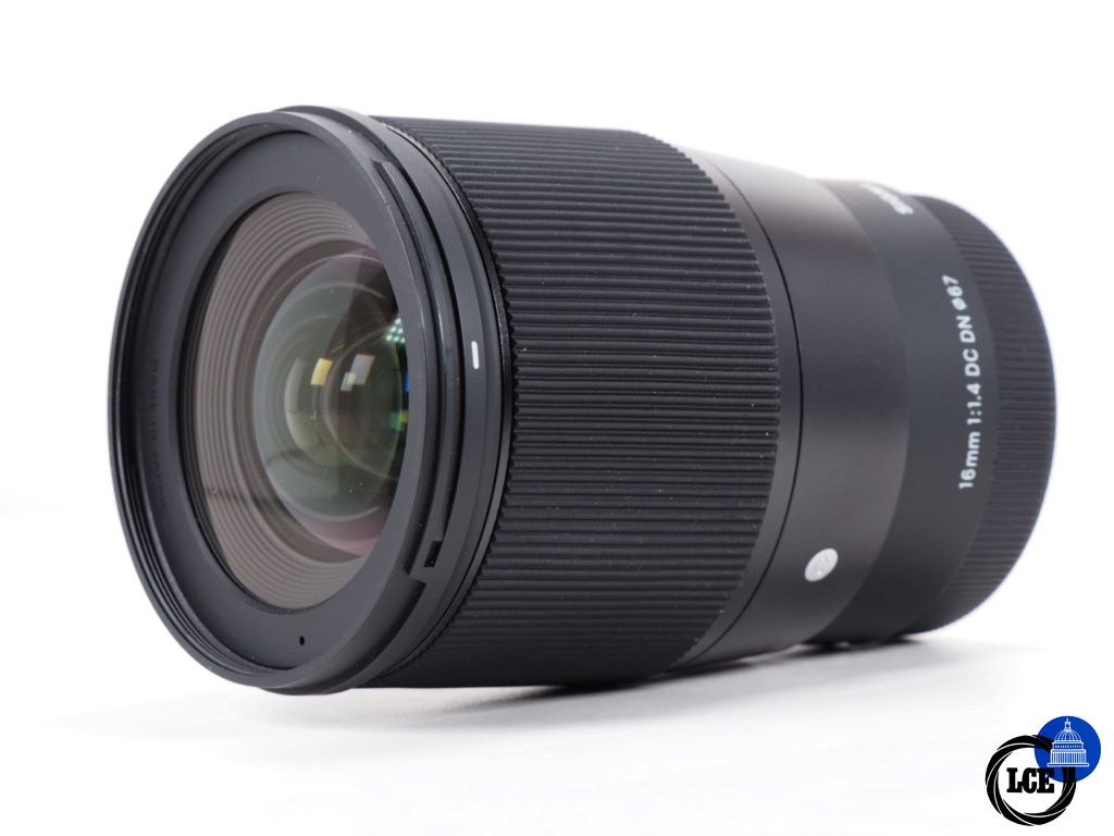 Sigma 16mm F1.4 DC DN Sony E