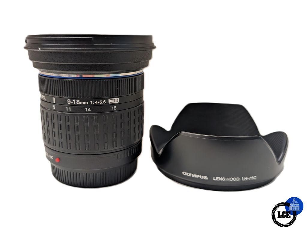 Olympus 9-18mm F4-5.6 ED 4/3rds Fit
