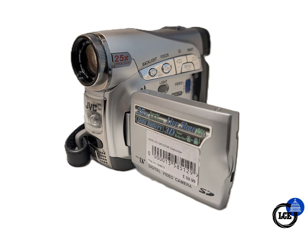 JVC GR-D270E Camcorder 