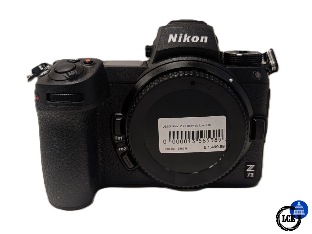 Nikon Z 7II Body - Low 2.9k Shutter Count 
