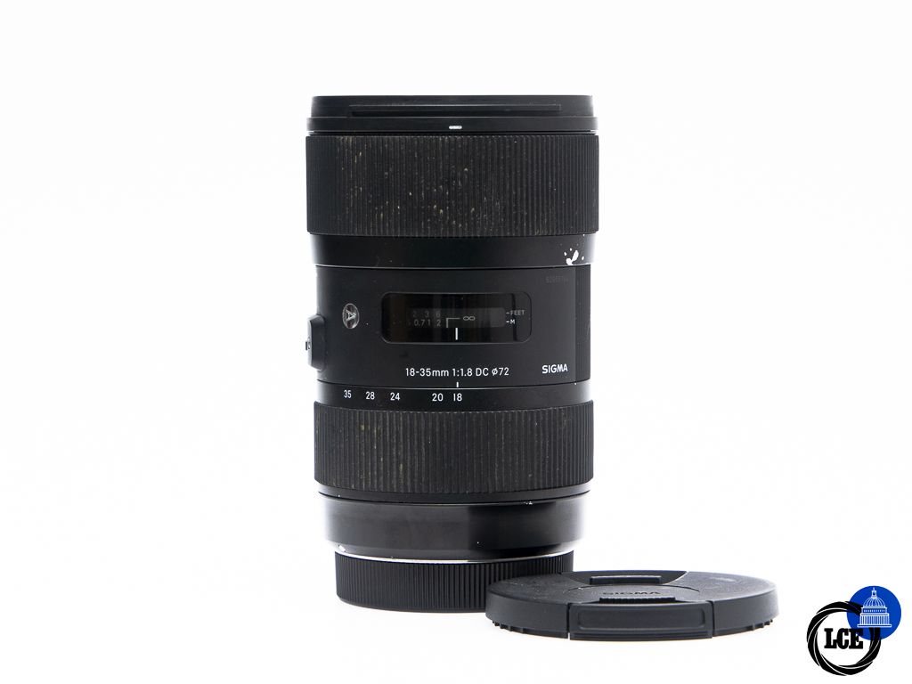 Sigma 18-35mm f/1.8 DC Art - Canon EF-S