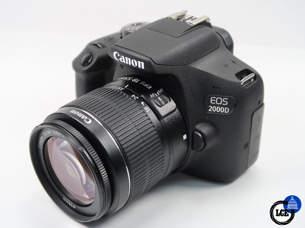 Canon EOS 2000D + 18-55mm F3.5-5.6 III